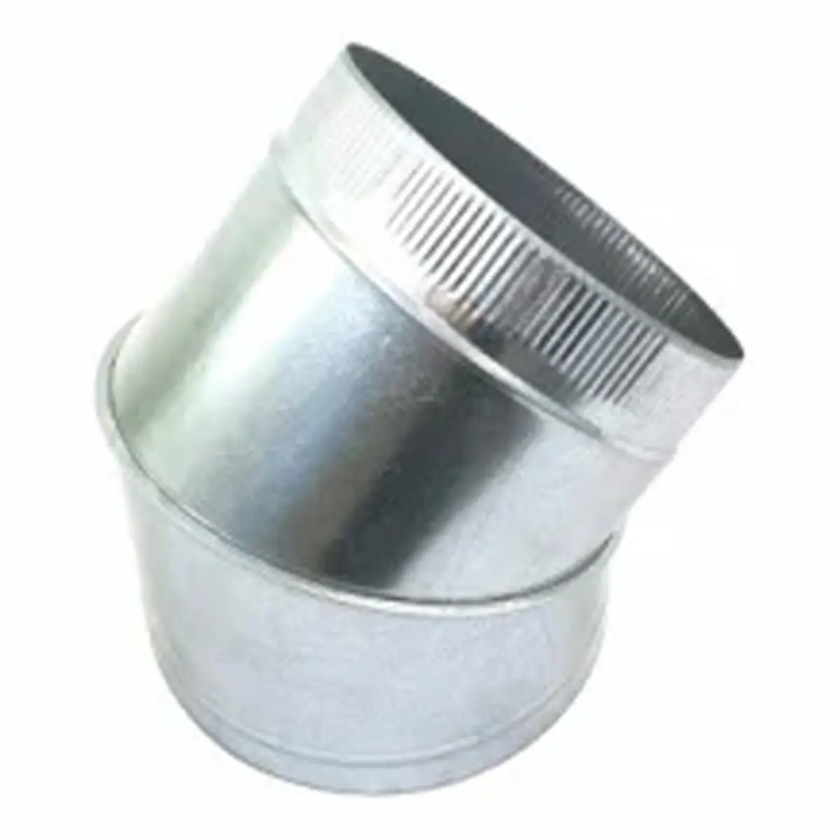 Bocht 45˚ Gegalvaniseerd 0.8mm (250mm)