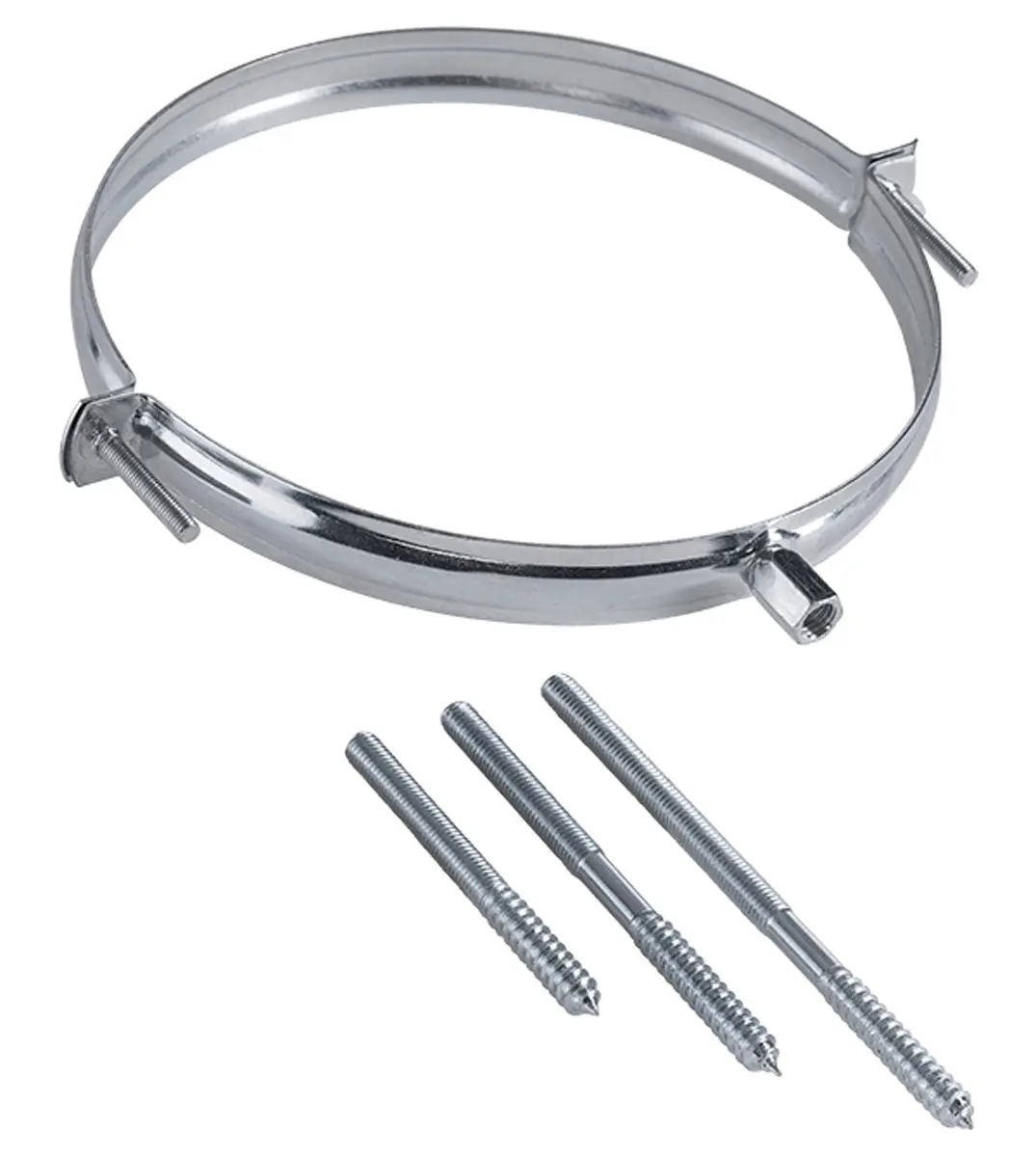 Muurbeugel Ø 200 verzinkt