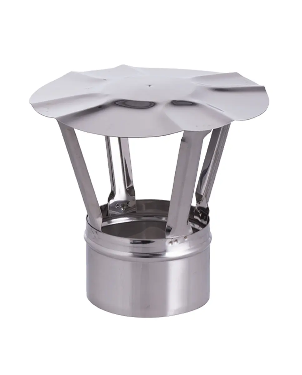 Regenkap RVS 316L Ø 100mm