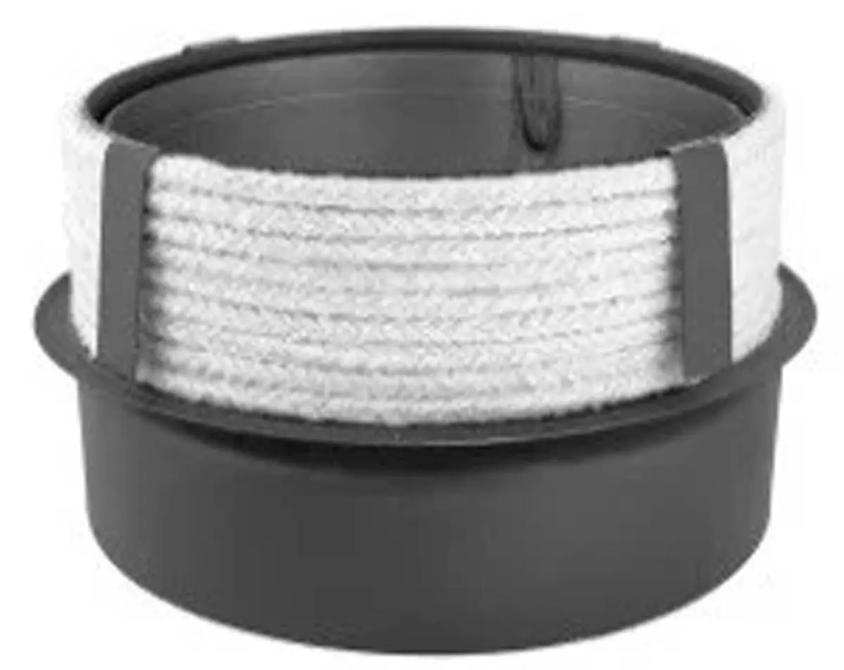 Schoorsteen adapter Ø 160 / Ø 200 2mm zwart