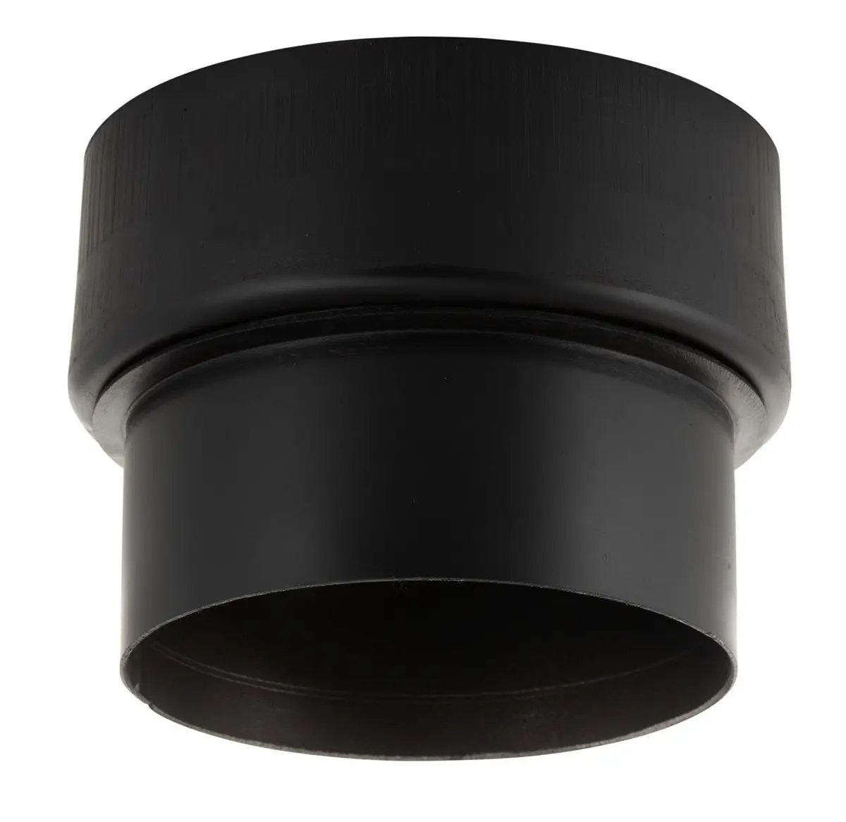 Verloop  Ø 150m / Ø 120v  2mm Zwart