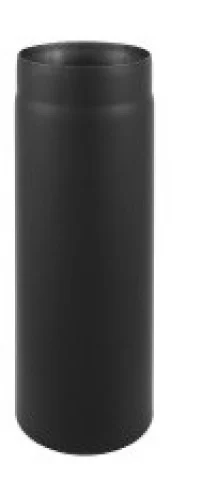 Kachelpijp 500mm Ø180 2mm zwart