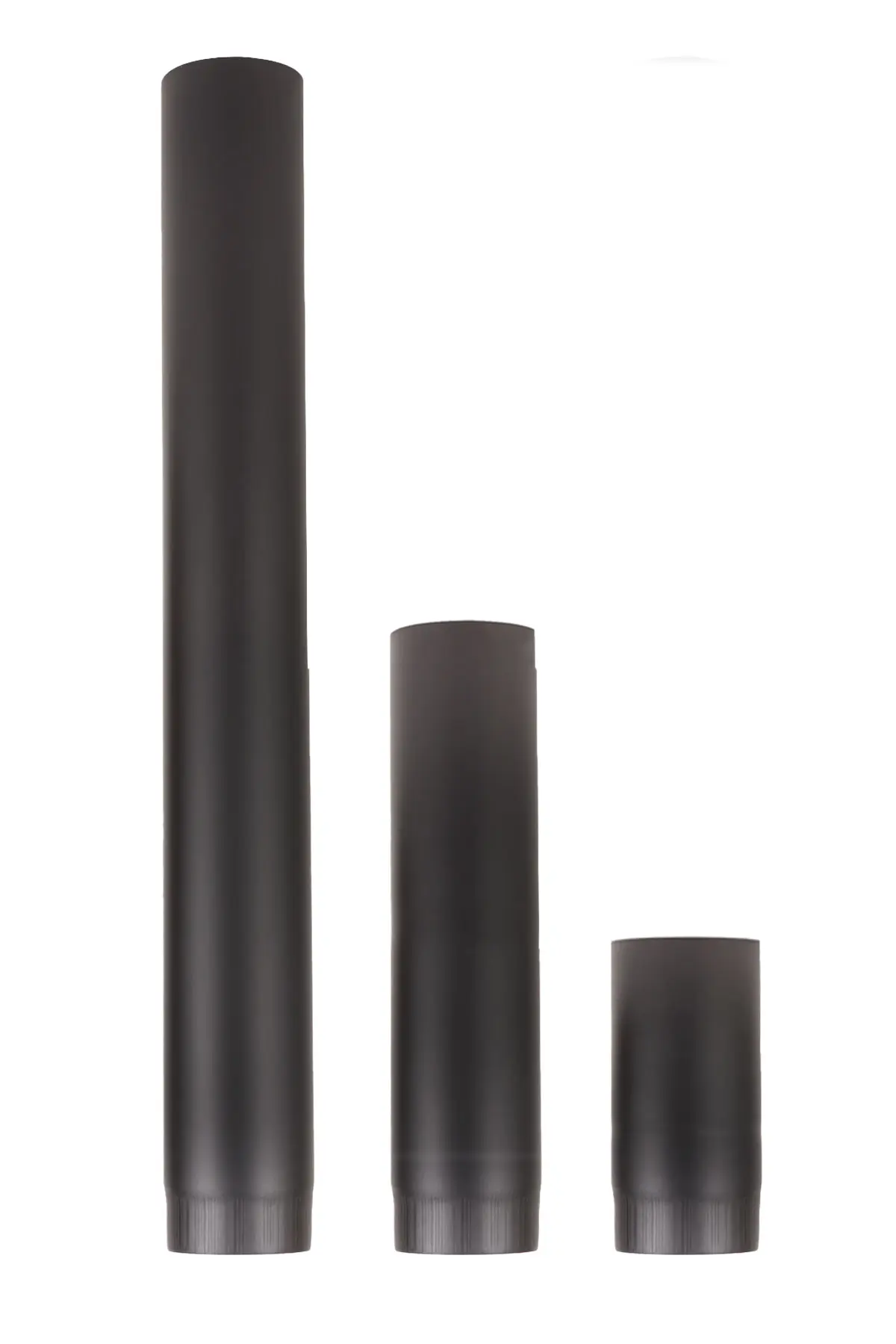 Dikwandige kachelpijpen 2mm staal / Recht / 120