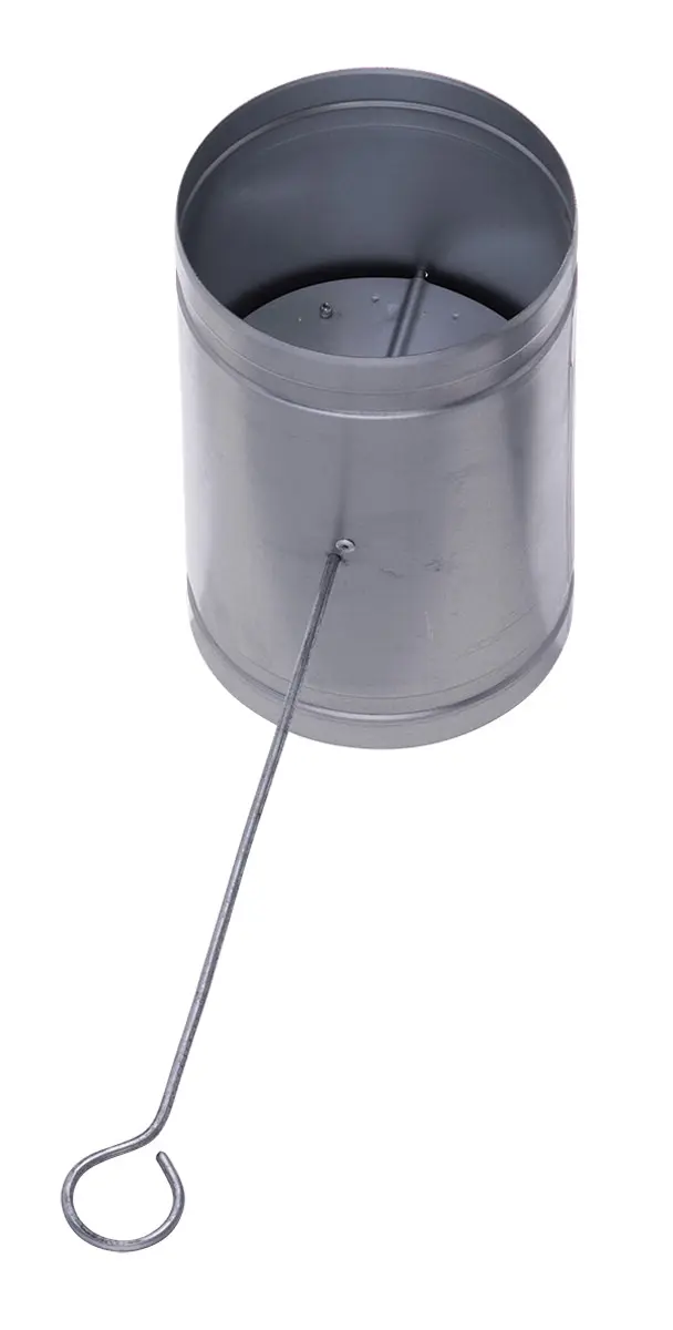 [501287] Gegalvaniseerde Smoorklep met Staaldraad  Ø 130mm 0,5mm