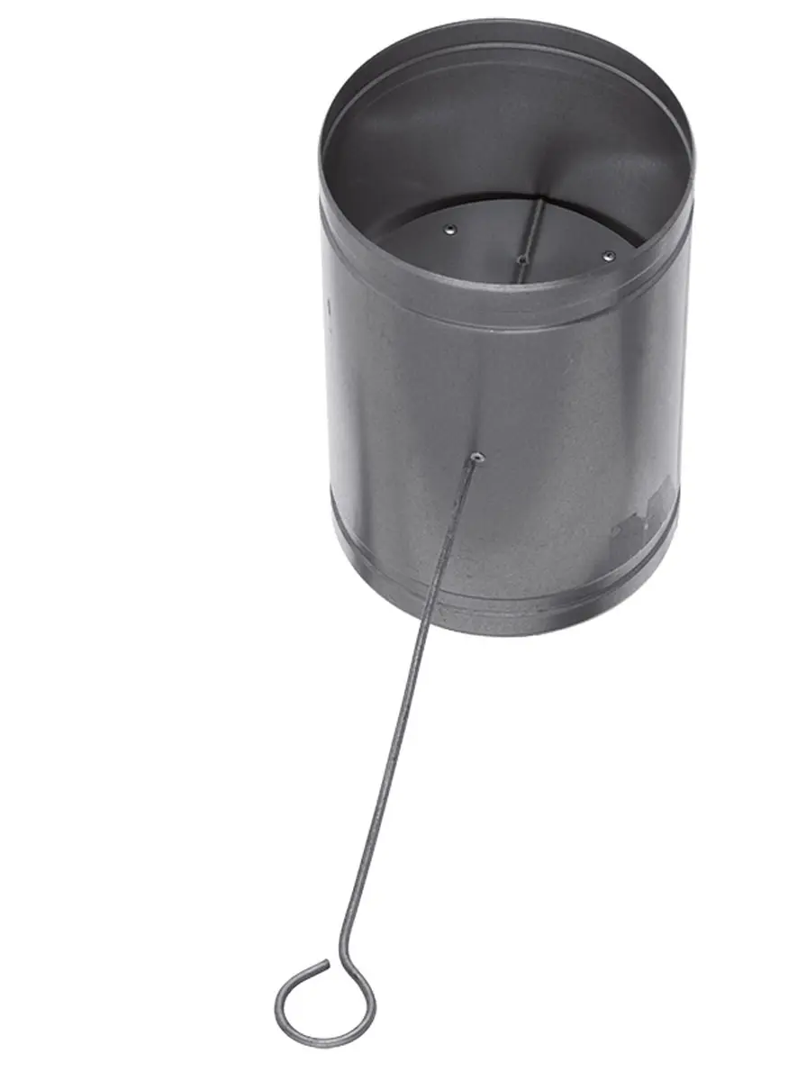 [501289] Gegalvaniseerde Smoorklep met Staaldraad  Ø 150mm 0,5mm