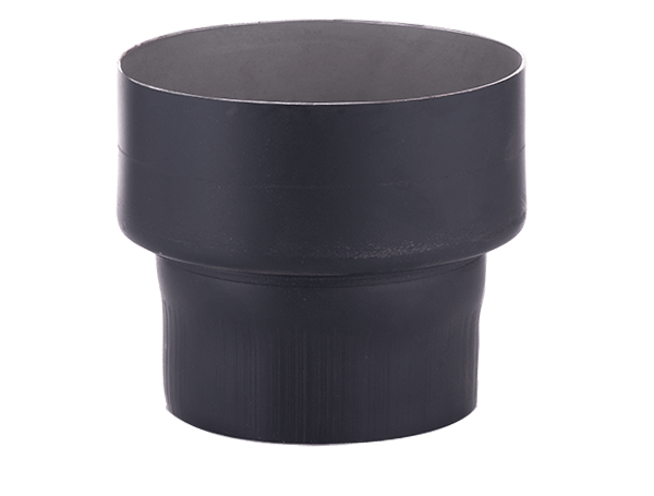 [09-130-150] Reduceerkanaal Ø 130 / Ø 150 2mm zwart