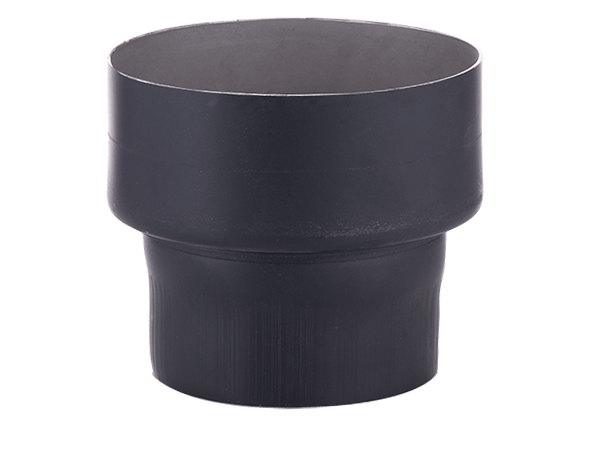 [09-150-120] Reduceerkanaal Ø 150 / Ø 120 2mm zwart