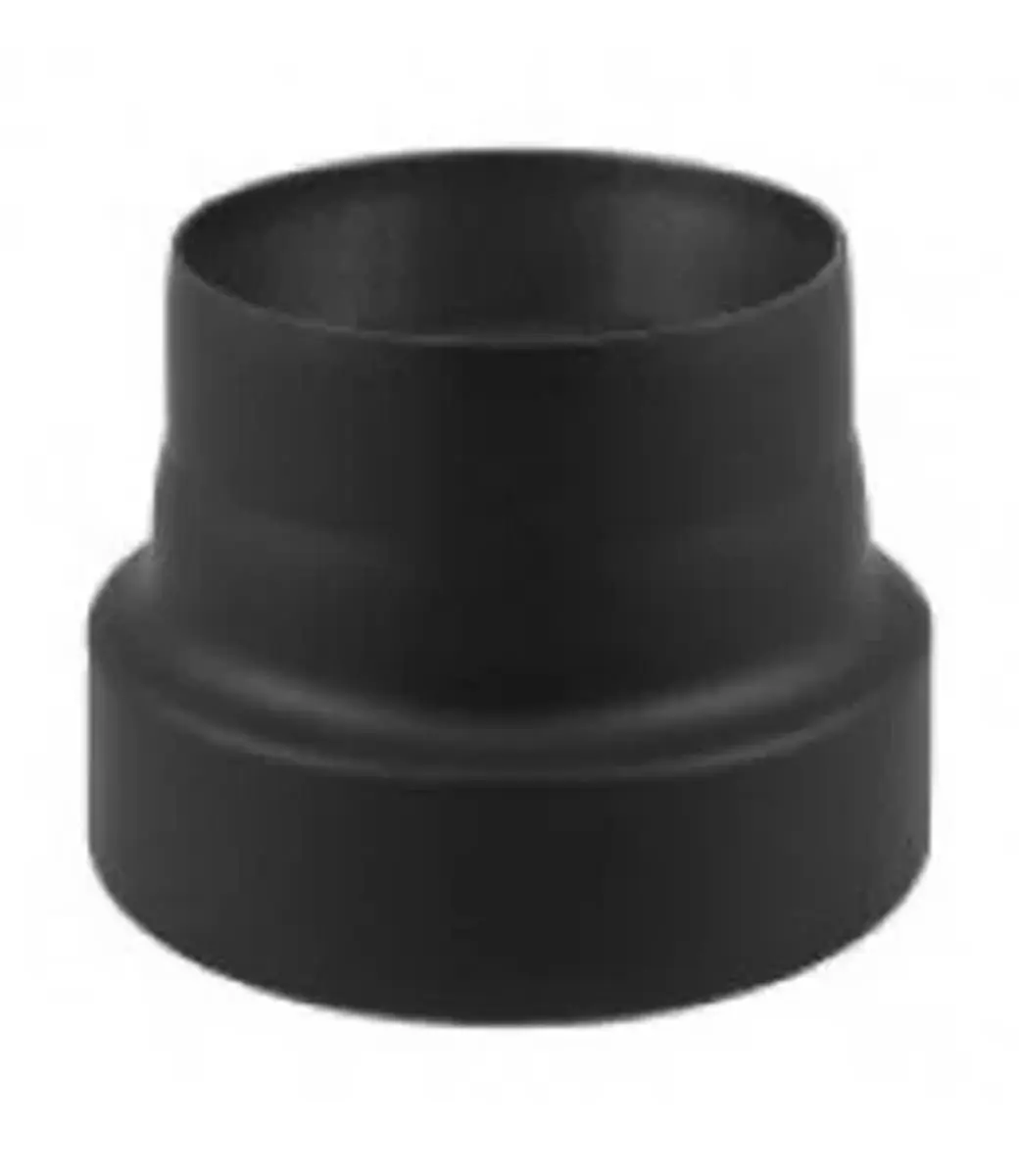 [09-160-200] Reduceerkanaal Ø 160 / Ø 200 2mm zwart