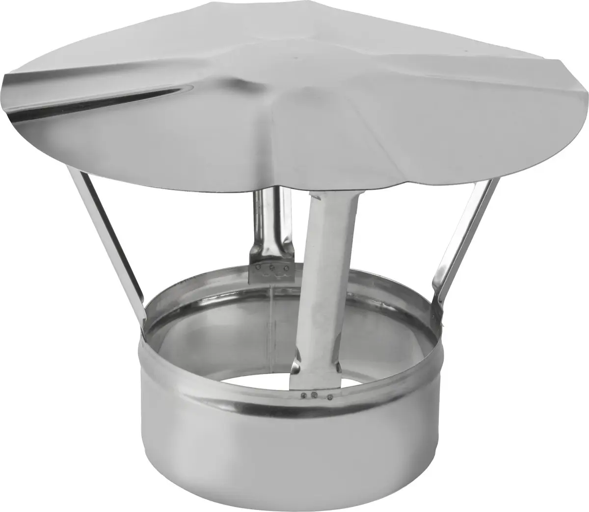 [501166] Regenkap RVS 316L  Ø 130mm