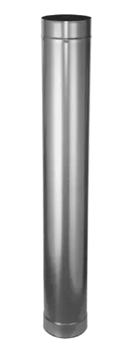 [501249] Gegalvaniseerd rookkanaal 1000mm  Ø140mm 0,5mm